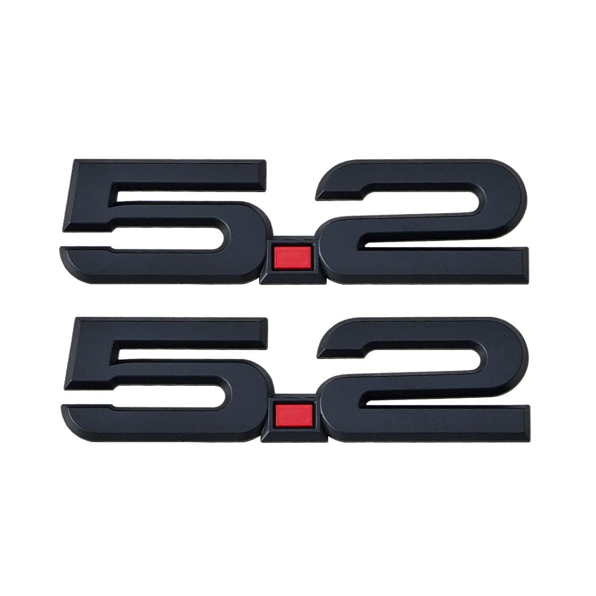 UPR 5.2 OEM Style Fender Emblem Pair (2023-2026 F-150 Raptor R / 2020-2022 Shelby GT500 / 2015-2020 GT350) - 3675-006