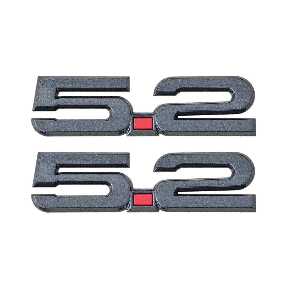 UPR 5.2 OEM Style Fender Emblem Pair (2023-2026 F-150 Raptor R / 2020-2022 Shelby GT500 / 2015-2020 GT350) - 3675-006