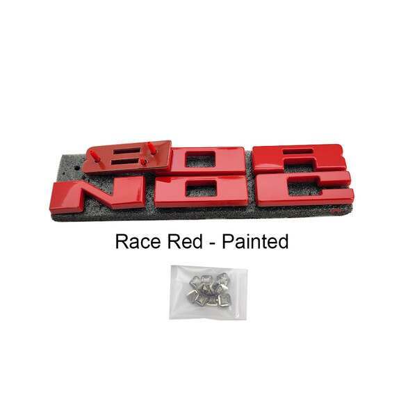 UPR Grille Replacement Letters - Red Race (2021-2025 Ford Bronco) - 3683-08