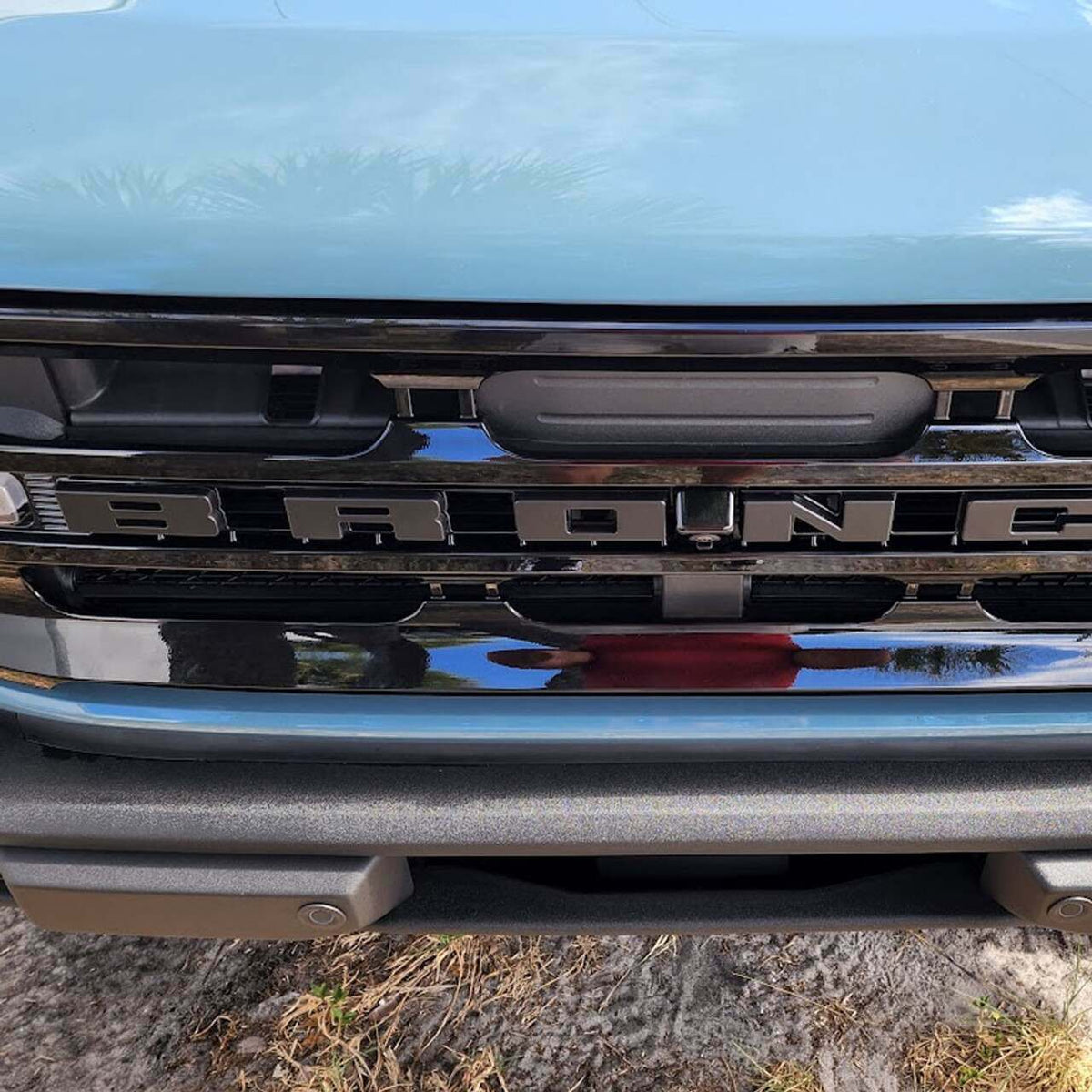UPR Grille Replacement Letters - Shadow Black (2021-2025 Ford Bronco) - 3683-10