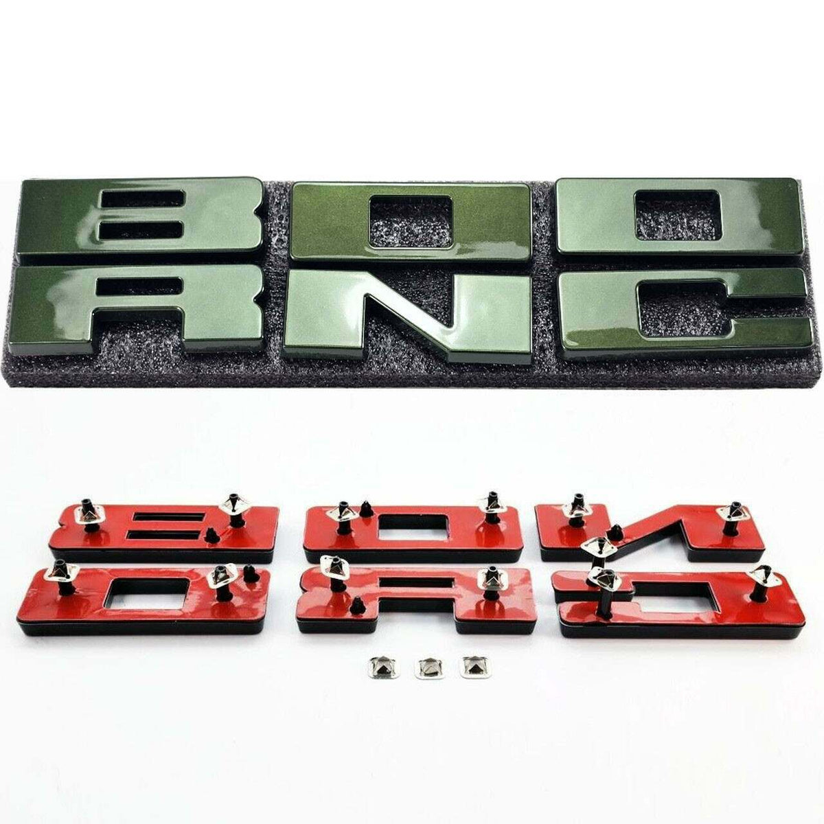 UPR Grille Replacement Letters - Eruption Green (2021-2025 Ford Bronco) - 3683-18