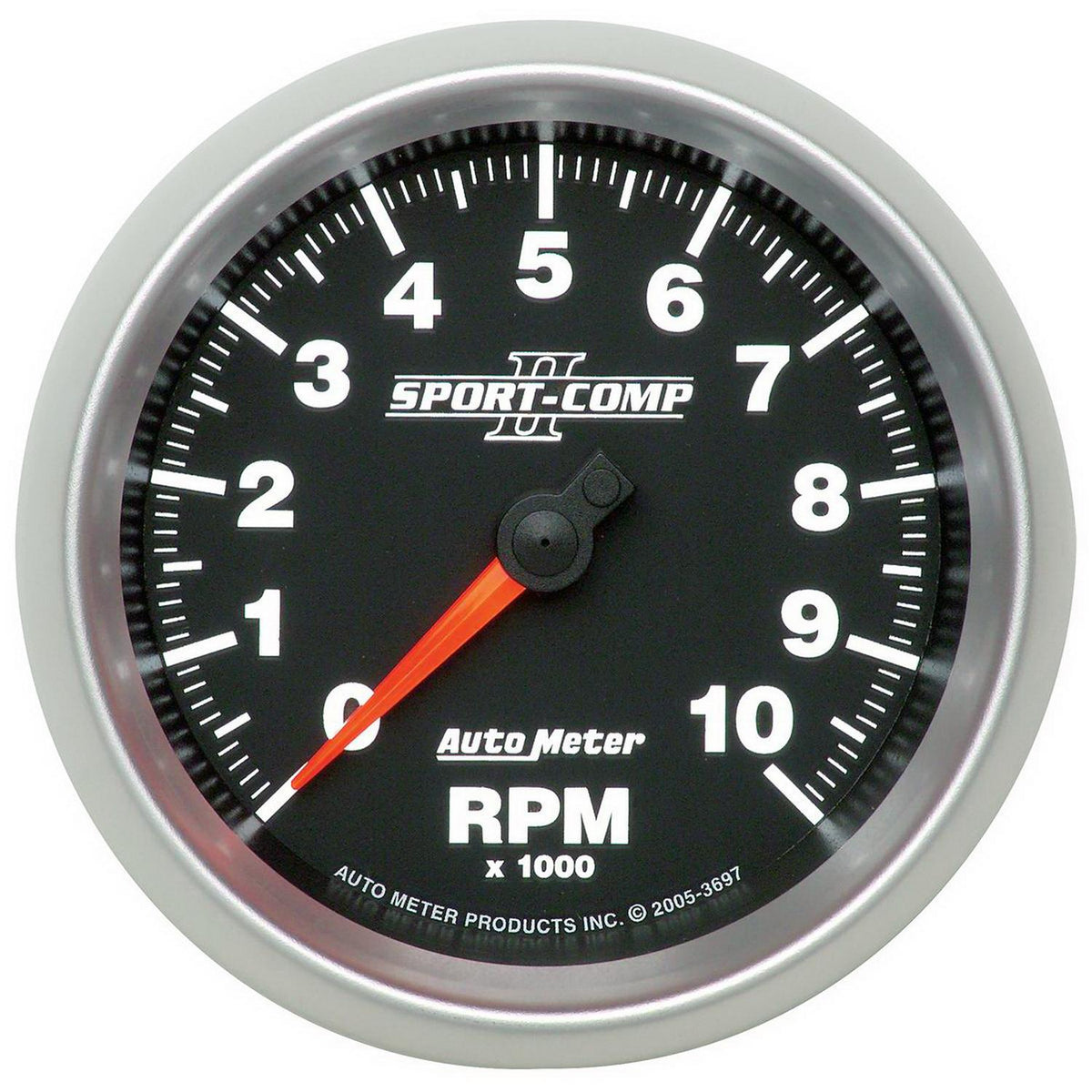 Auto Meter 3-3/8" IN-DASH TACHOMETER, 0-10,000 RPM, SPORT-COMP II - 3697