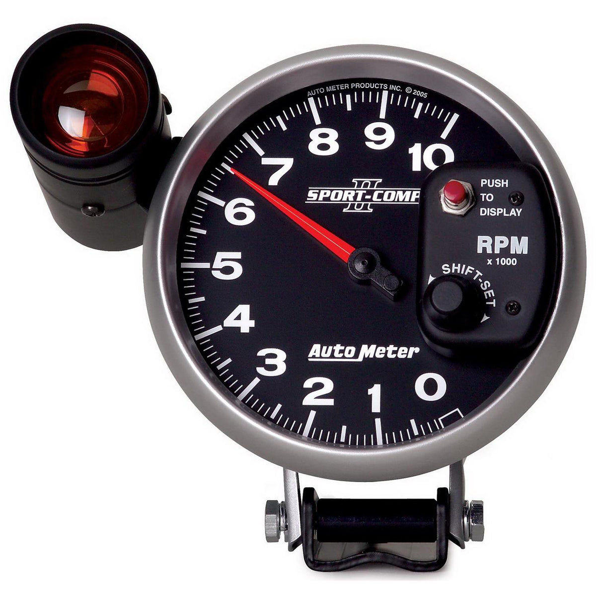 Auto Meter 5" PEDESTAL TACHOMETER, 0-10,000 RPM, SPORT-COMP II - 3699