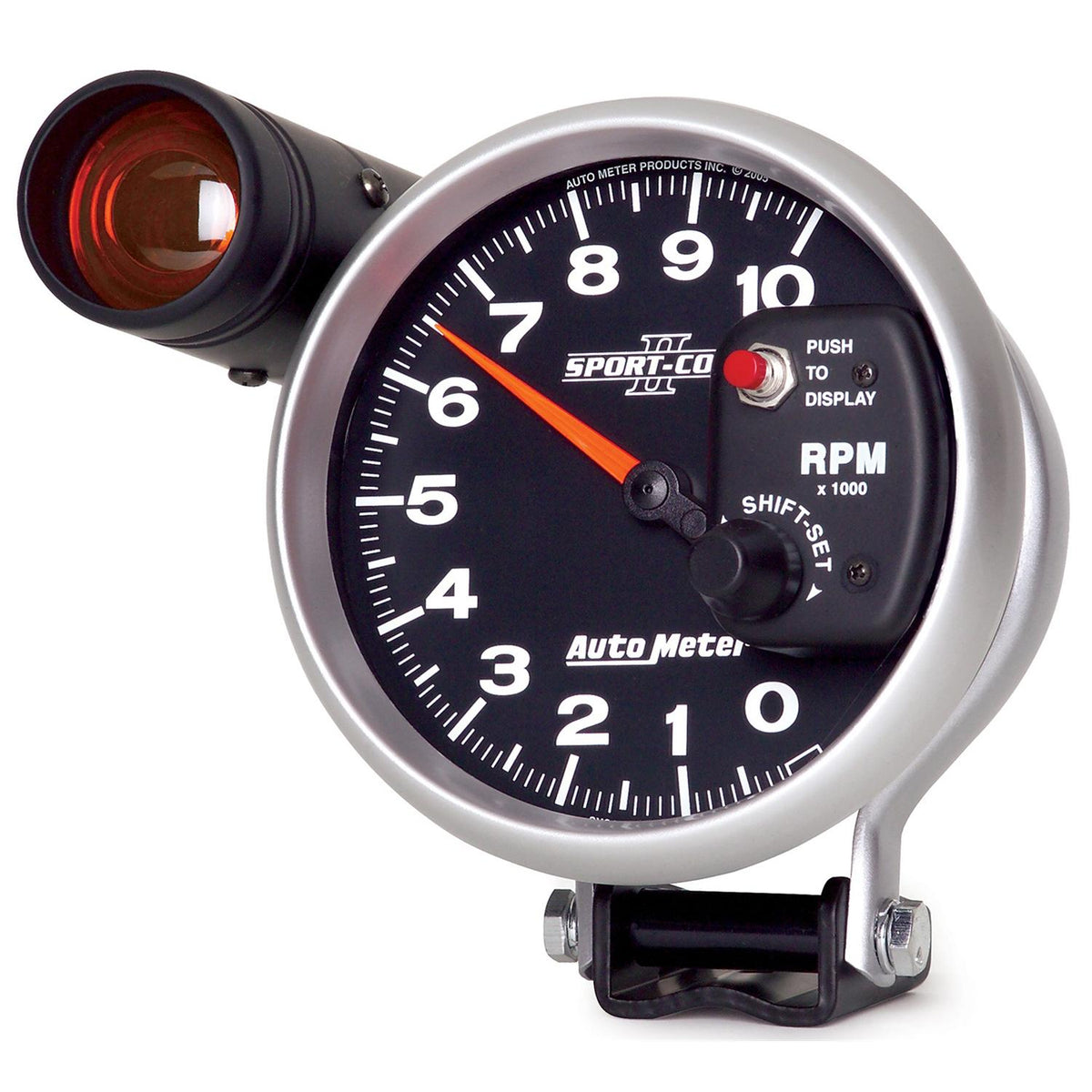 Auto Meter 5" PEDESTAL TACHOMETER, 0-10,000 RPM, SPORT-COMP II - 3699