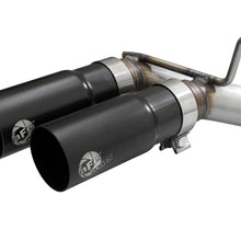 AFE Rebel Series 3 IN to 2-1/2 IN 409 Stainless Steel Cat-Back Exhaust w/Black Tip (2015-2020 F-150, F-150, F-150) - 49-43081-B