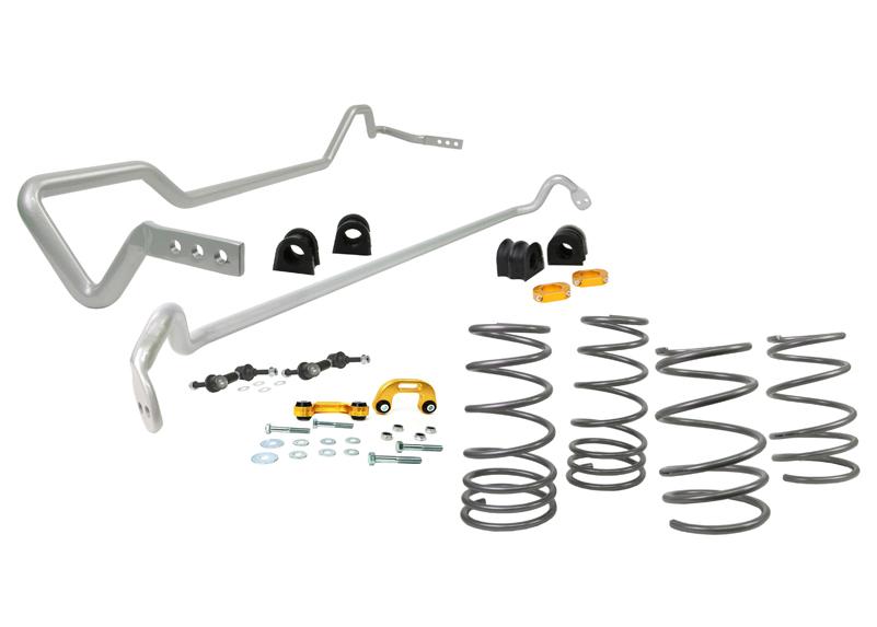 Whiteline Performance Grip Series Kit Grip Series Kit Vehicle Sway Bar And Lowered Spring Kit Contains Wsk-Sub002 And Bsk007 Essential Whiteline - GS1-SUB002