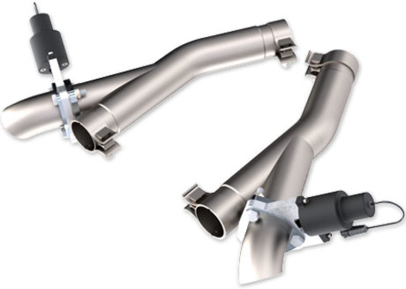 QTP 2011-2020 Dodge Durango 5.7L QTP Aggressor Cutout Pipes - 520511