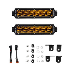 RIGID Industries 2022+ Toyota Tundra 6 Inch SR-Series Selective Yellow Fog Light Kit - 37201