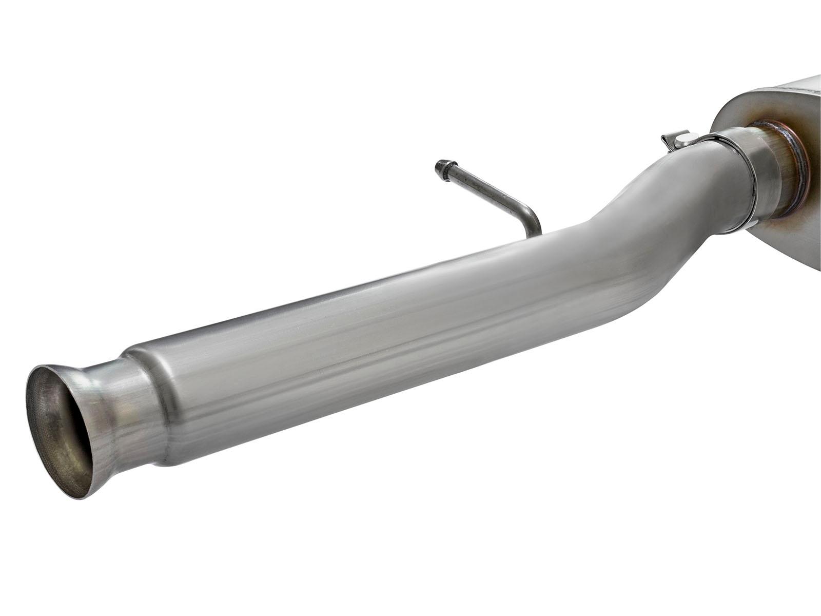 AFE MACH Force-Xp 3 IN 409 Stainless Steel Cat-Back Exhaust System w/Black Tip - 49-44072-B