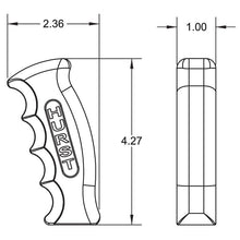 Hurst 1536010 Mustang Pistol Grip Knob 83-04 Mustangs