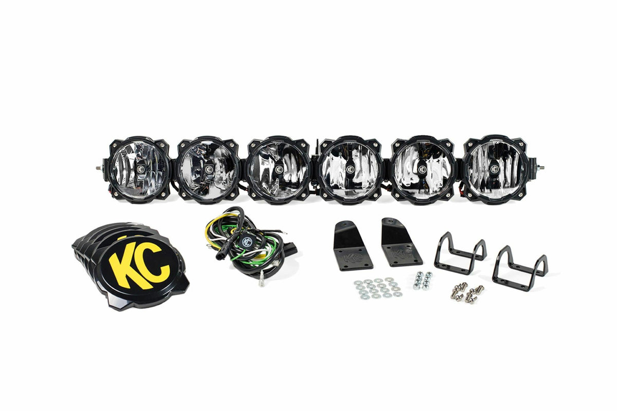 KC HiLites Pro6 Gravity LED System: Can-Am X3 (Overhead / 7 Lights) (Universal) - KC91334