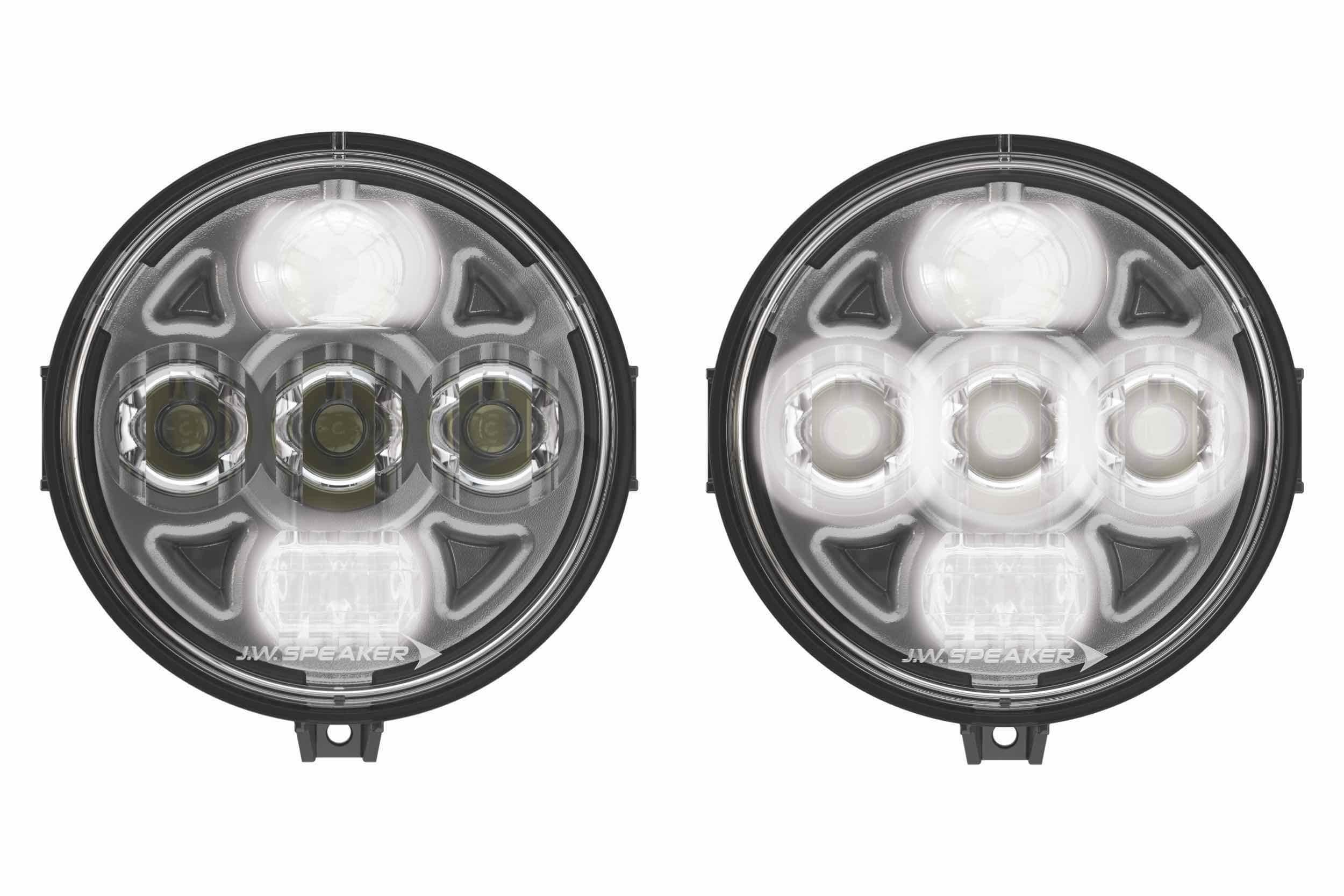 JW Speaker : 8415-EV 12/24V Highbeam/Lowbeam Rigid Mount (Universal) - 551761