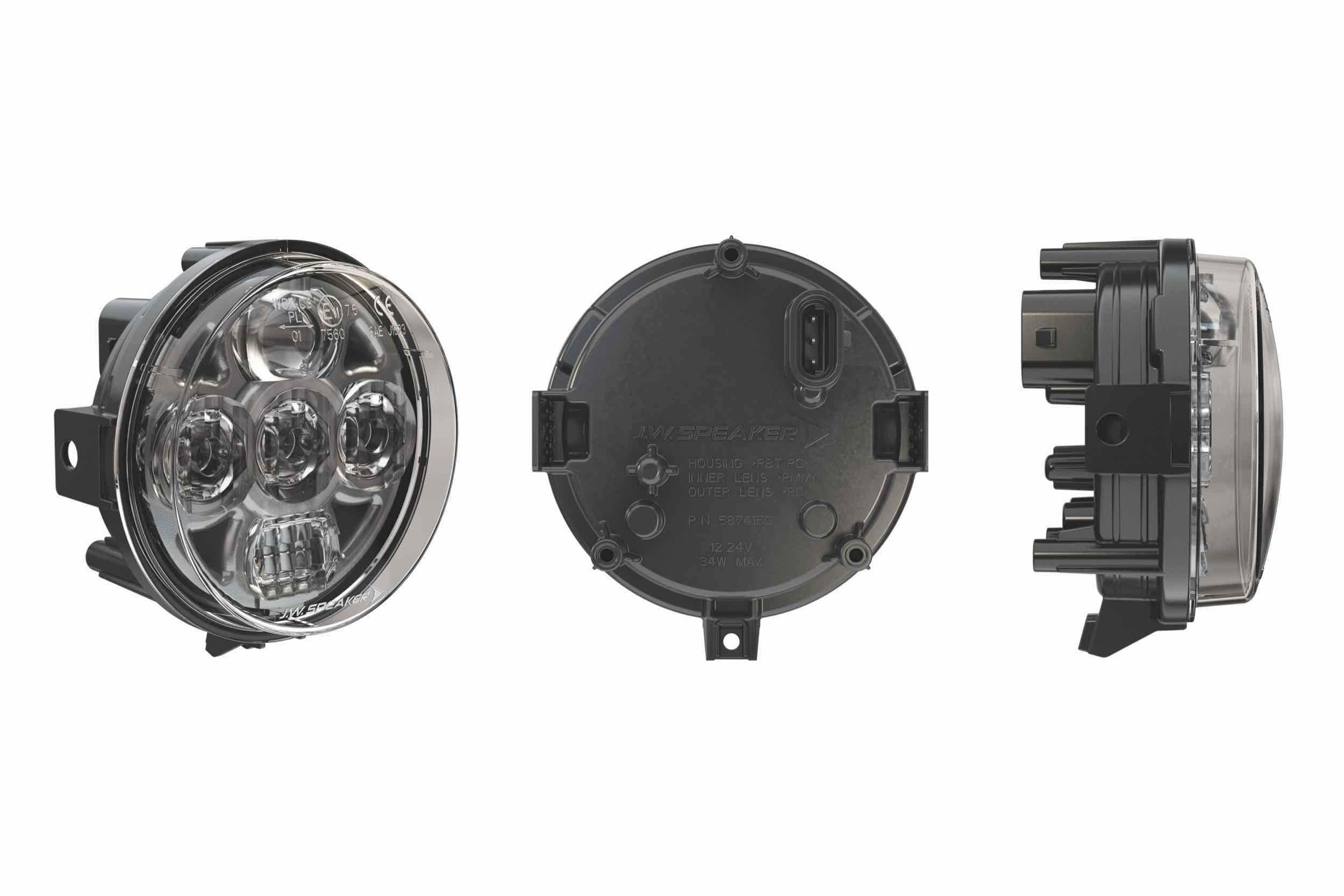 JW Speaker : 8415-EV 12/24V Highbeam/Lowbeam Rigid Mount (Universal) - 551761
