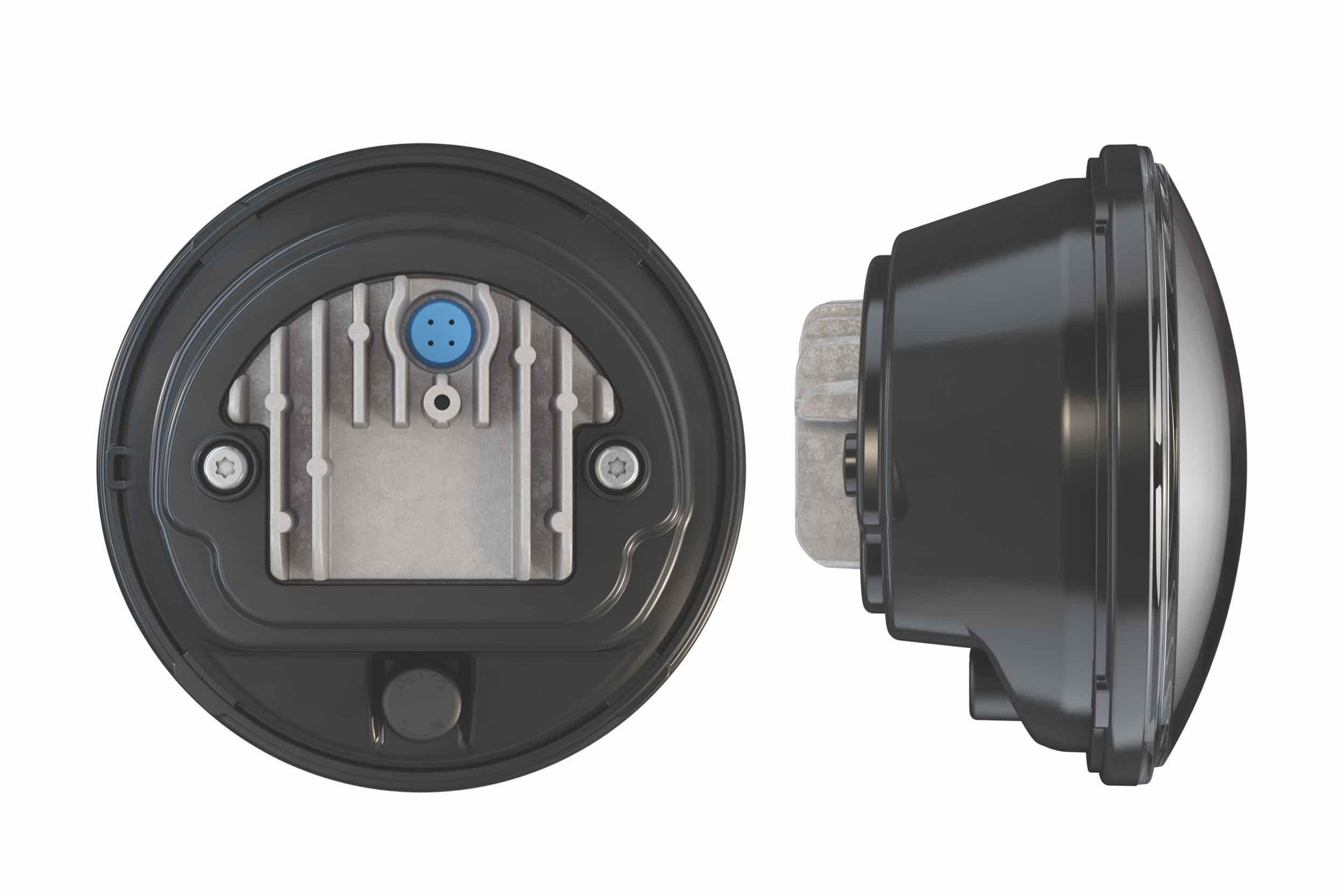 JW Speaker : 8620 - 12V LED Headlight (CHROME) (Universal) - 553011