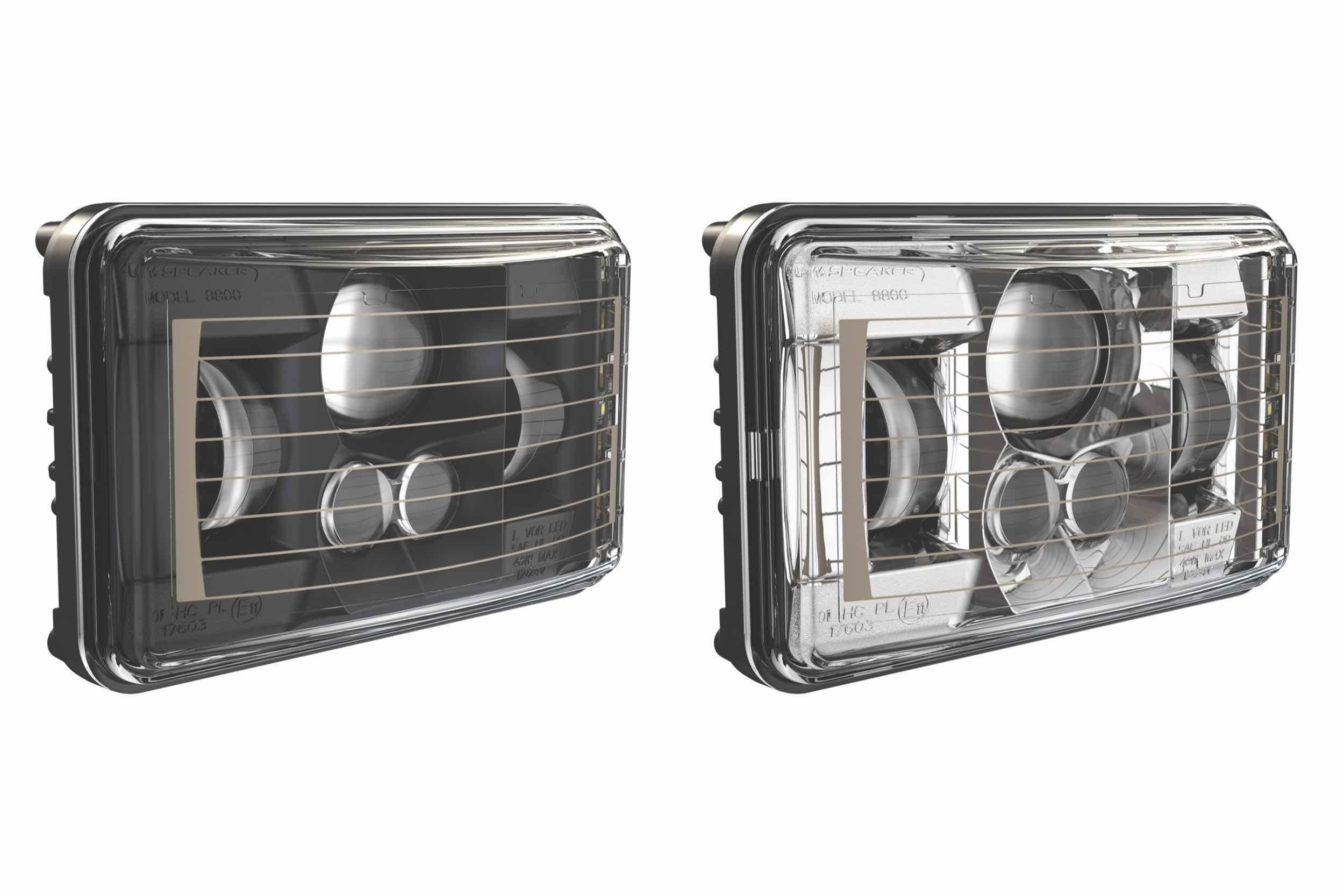 JW Speaker : 8800 EV2 12/24V Lowbeam SAE/ECE (RHT / BLACK) (Universal) - 552551