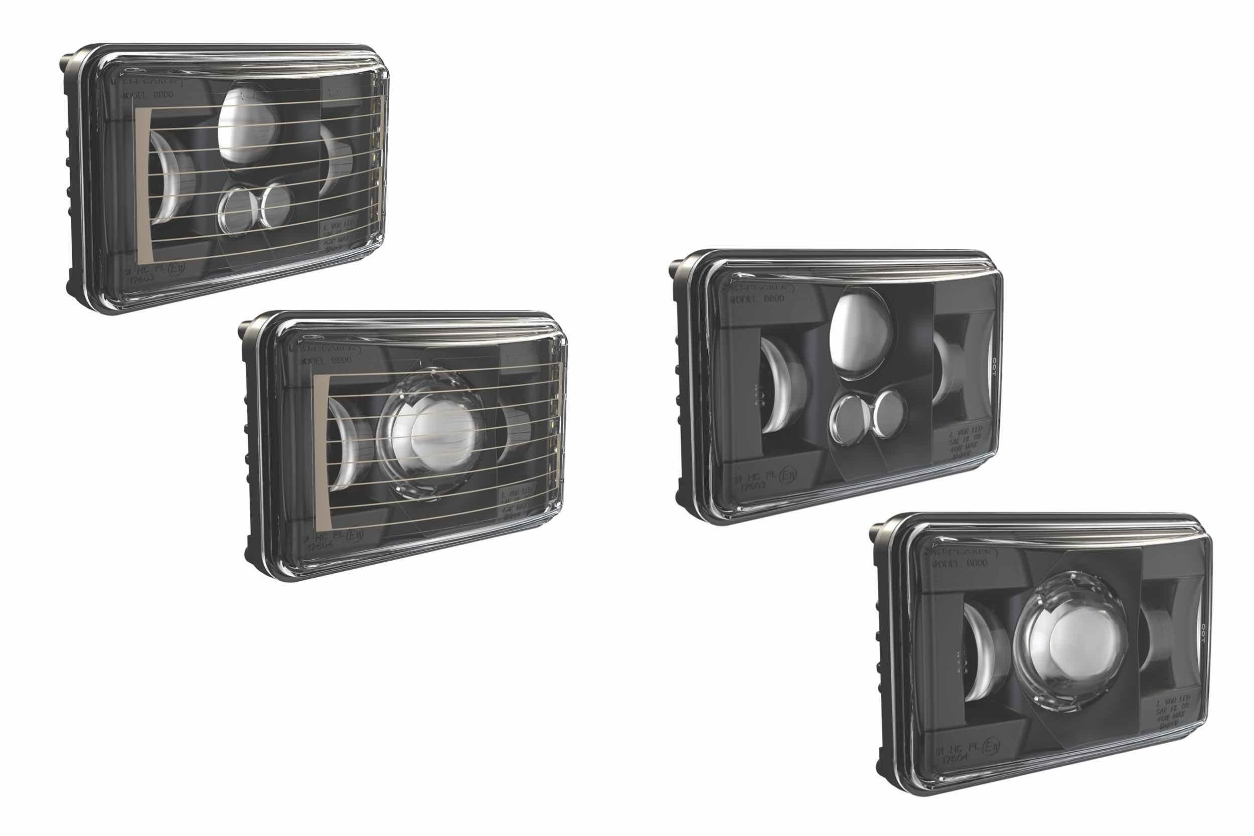 JW Speaker : 8800 EV2 12/24V Lowbeam SAE/ECE (RHT / BLACK) (Universal) - 552551