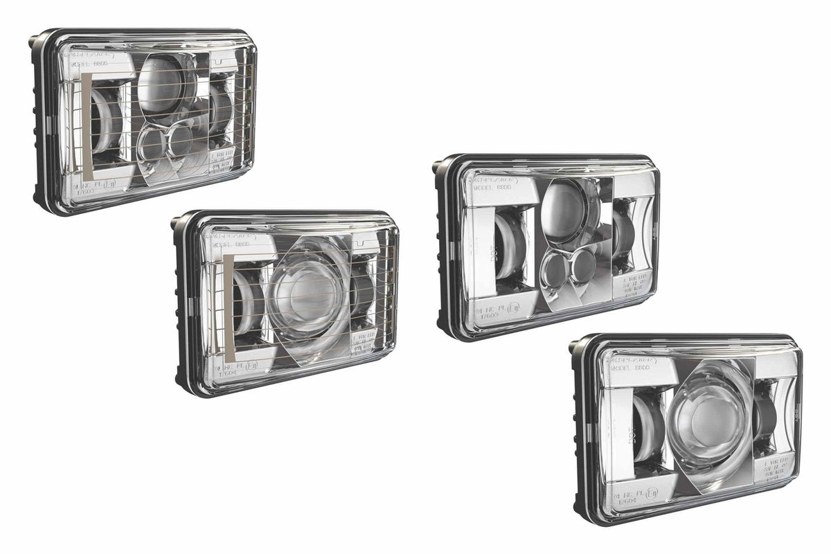 JW Speaker : 8800 EV2-12/24V Lowbeam SAE/ECE (RHT / CHROME) (Universal) - 551371