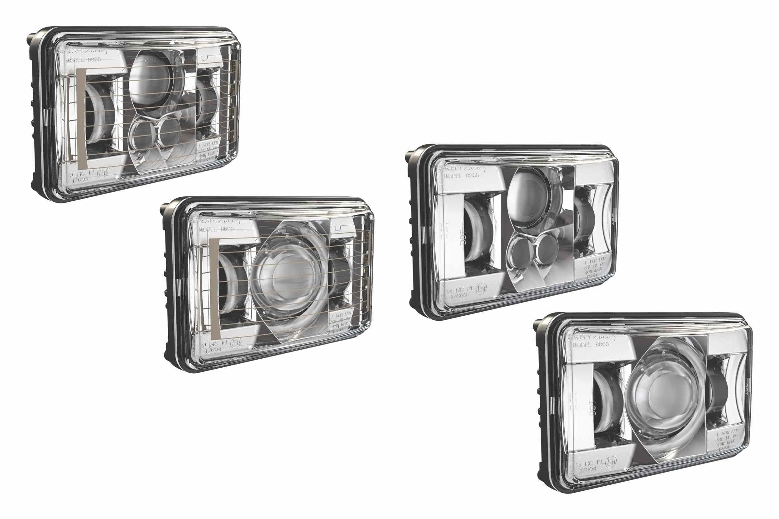 JW Speaker : 8800 EV2 12/24V Lowbeam SAE/ECE (RHT / BLACK) (Universal) - 552551