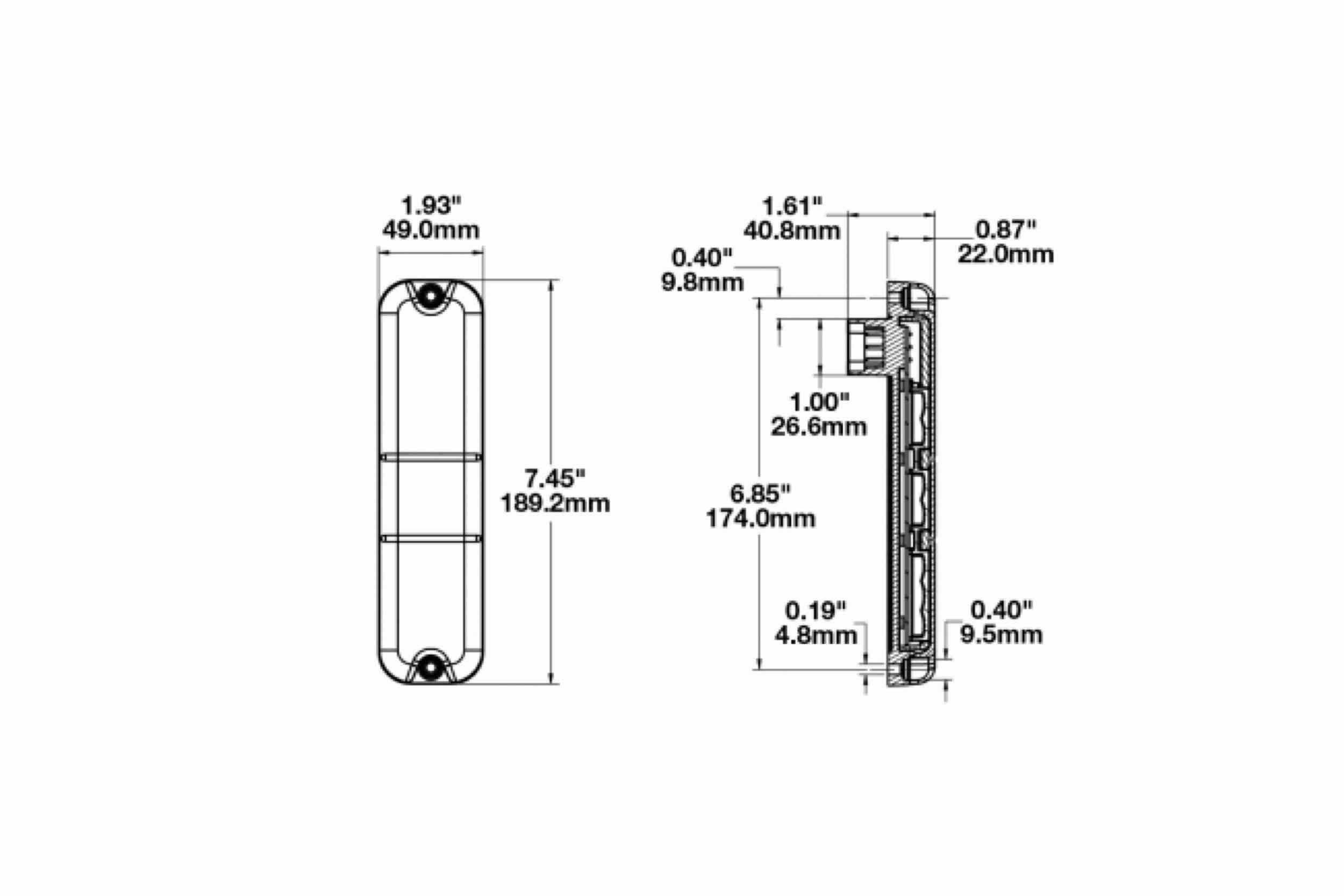 JW Speaker : 281 12V (Each / Stop/Turn/Tail/Reverse / No Flasher) (Universal) - 338061