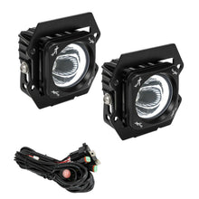 Vision X  LED Fog Light System: Ford Ranger (19+) (2x Optimus Square Pods) (Ford Ranger (19+)) - XIL-OE19FRAOP