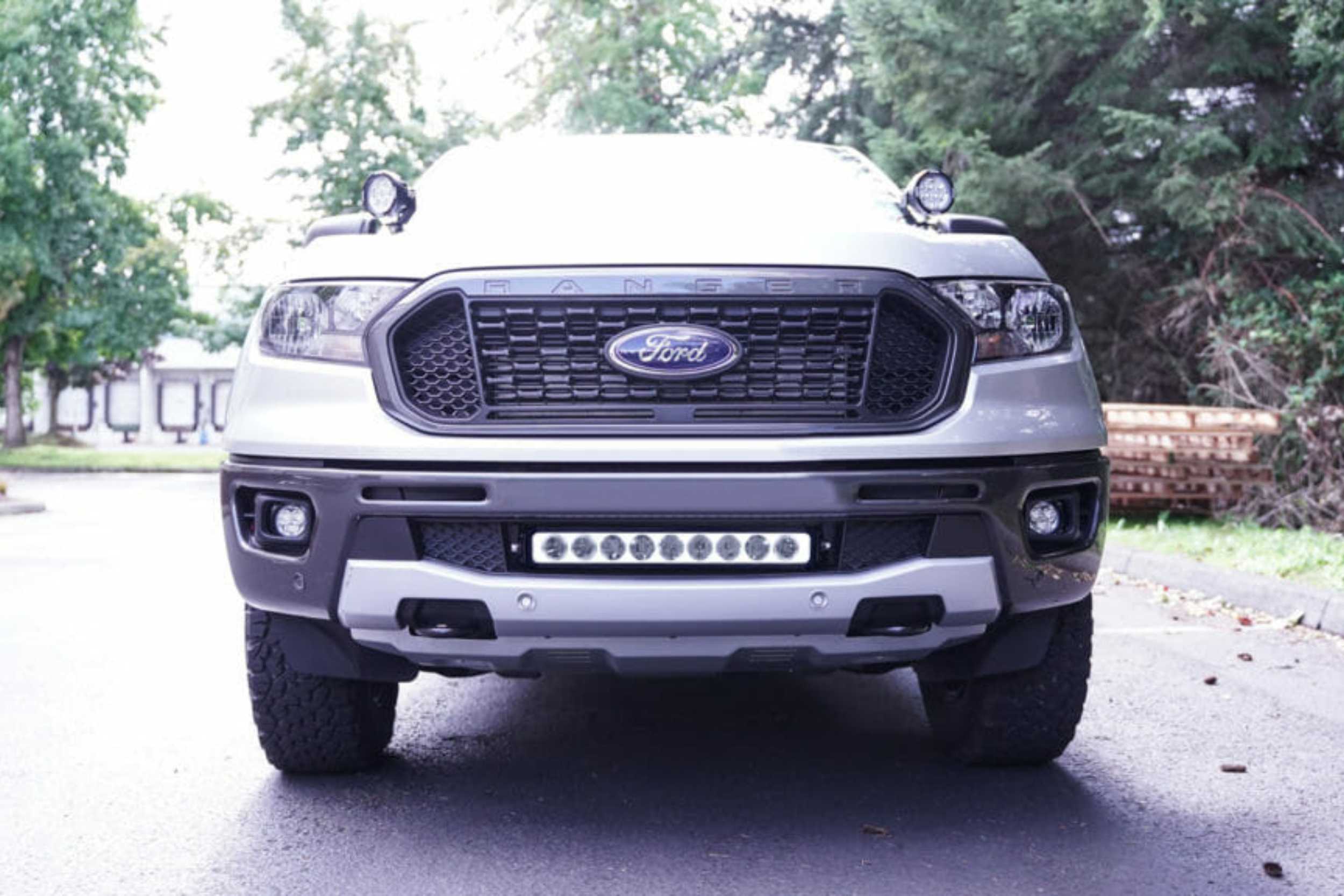 Vision X  LED Fog Light System: Ford Ranger (19+) (2x Optimus Square Pods) (Ford Ranger (19+)) - XIL-OE19FRAOP