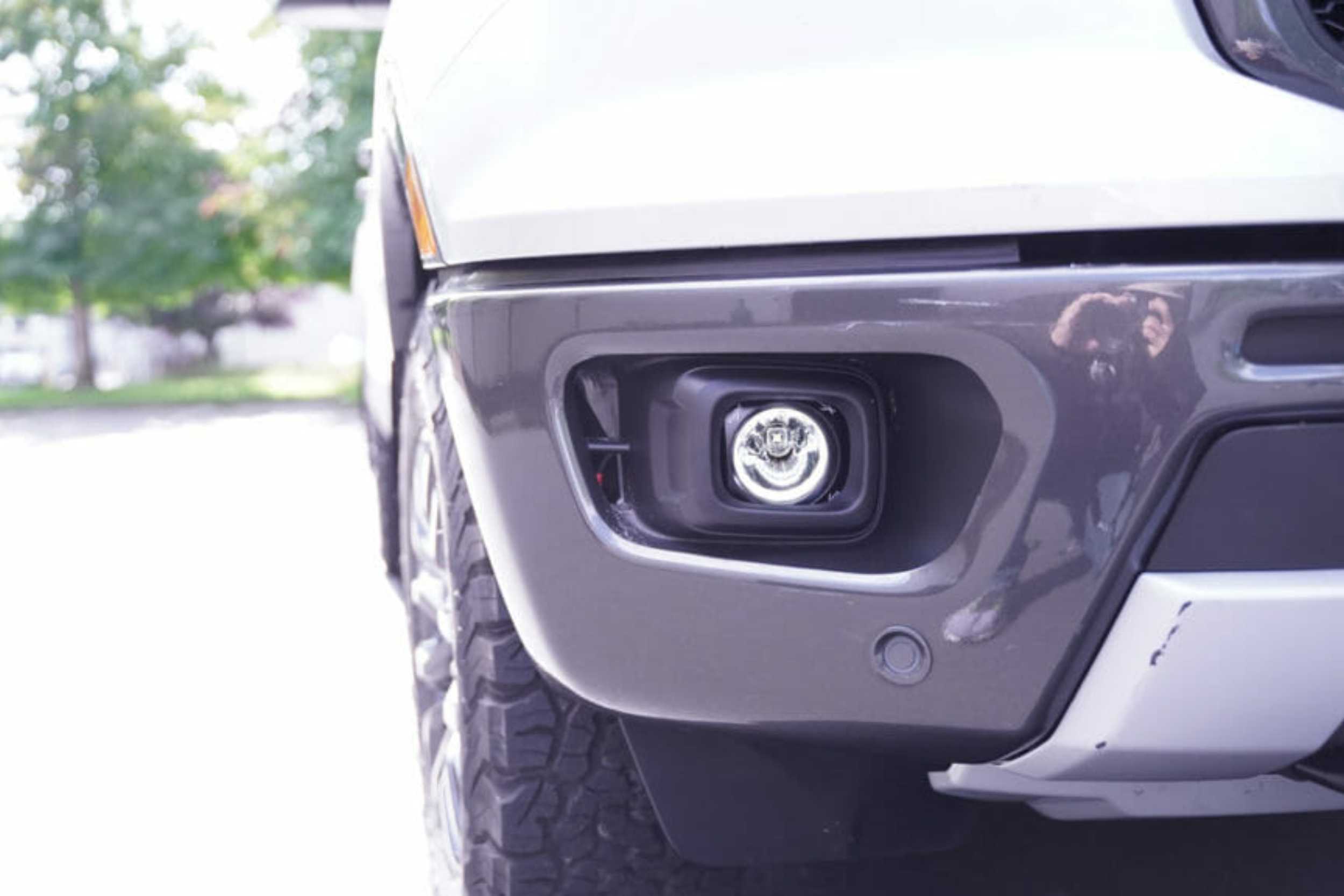 Vision X  LED Fog Light System: Ford Ranger (19+) (2x Optimus Square Pods) (Ford Ranger (19+)) - XIL-OE19FRAOP
