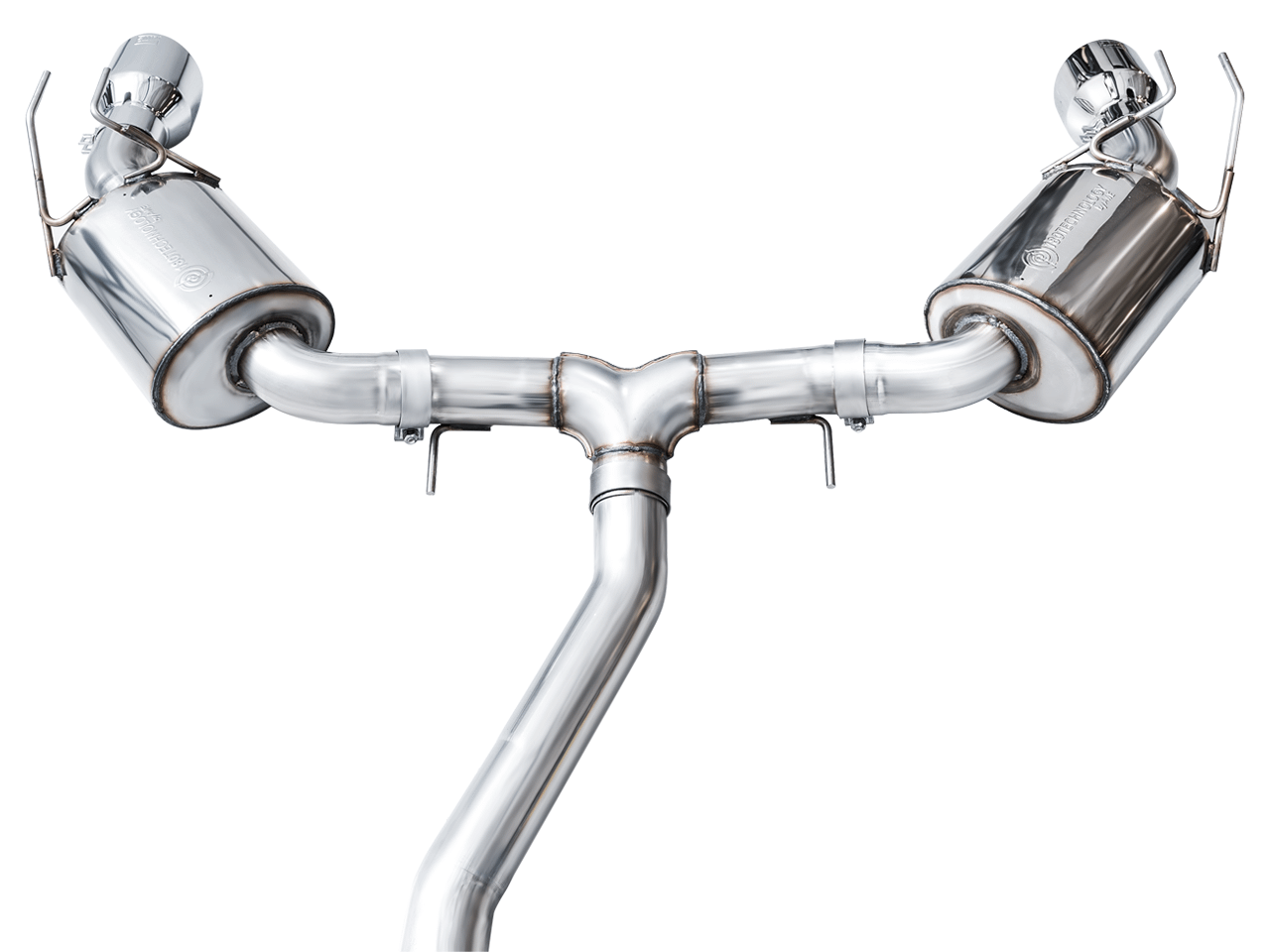 AWE Touring Edition for FE1 Civic Si/DE4 Acura Integra - Chrome - 3015-32331