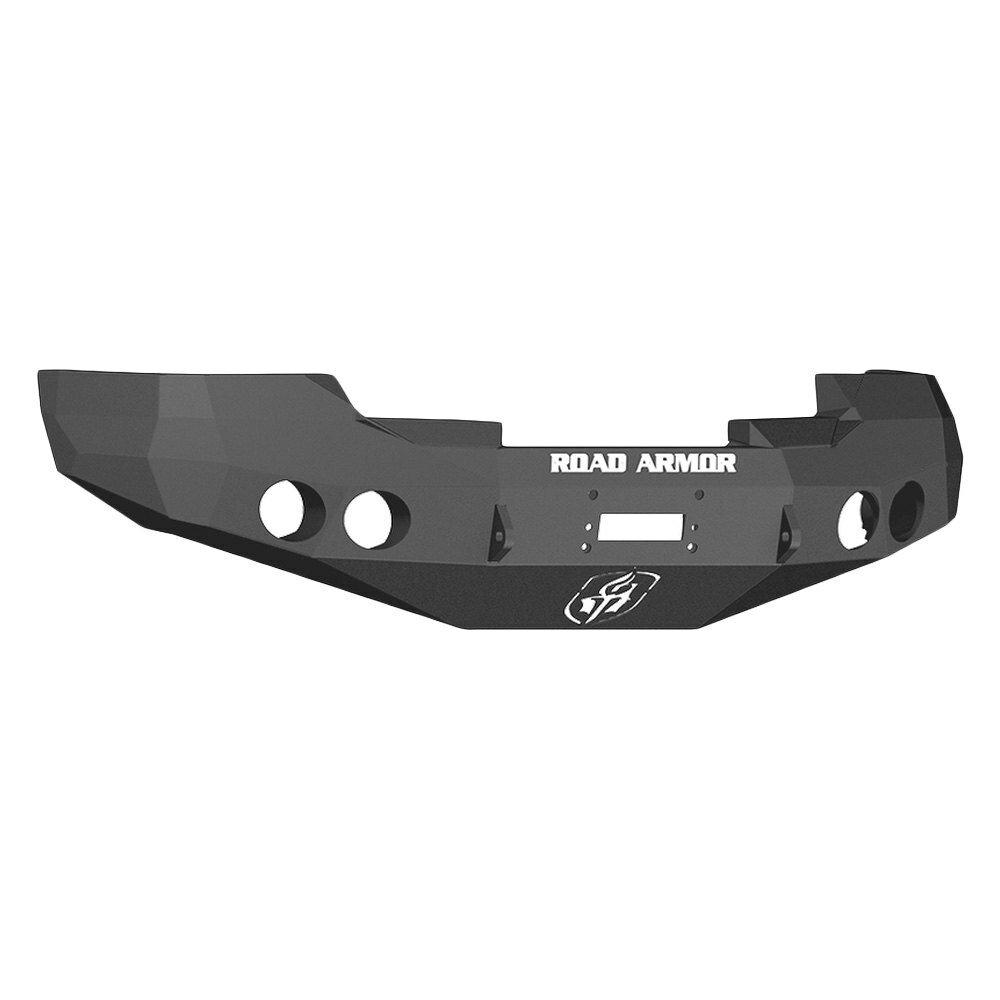Road Armor Stealth Front Winch Bumper - Texture Black WARN M12000, Smittybilt XRC (2008-2013 1500) - 37600B