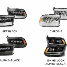 AlphaRex Adapter: Dodge Ram (09-18) for trucks with OEM Quad/Dual Headlights (each) (Dodge Ram (09-18)) - AXHL-DR13-PP2HD-CVT-2PC