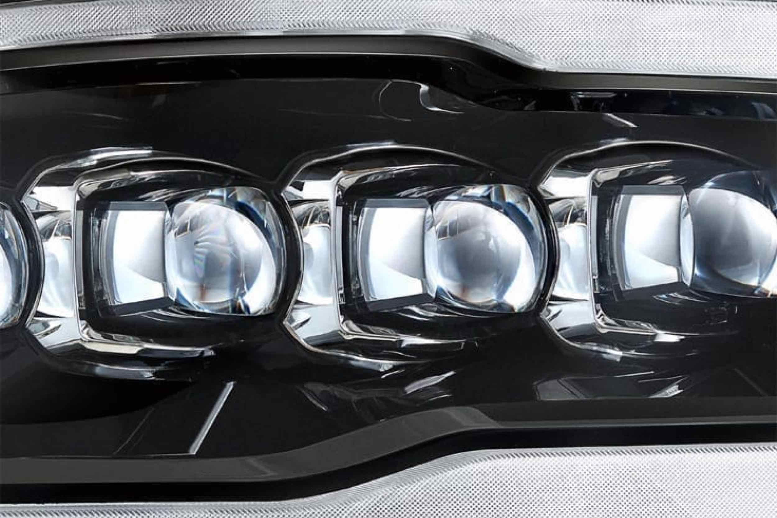 AlphaRex Adapter: Dodge Ram (09-18) for trucks with OEM Quad/Dual Headlights (each) (Dodge Ram (09-18)) - AXHL-DR13-PP2HD-CVT-2PC