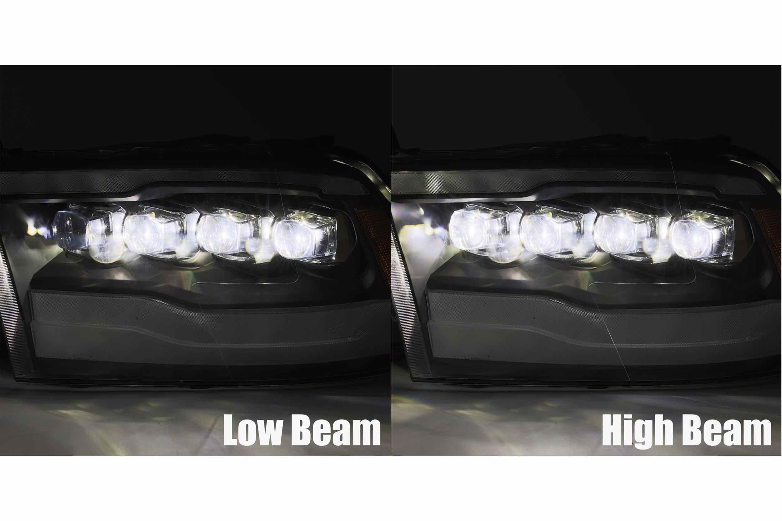 AlphaRex Adapter: Dodge Ram (09-18) for trucks with OEM Quad/Dual Headlights (each) (Dodge Ram (09-18)) - AXHL-DR13-PP2HD-CVT-2PC