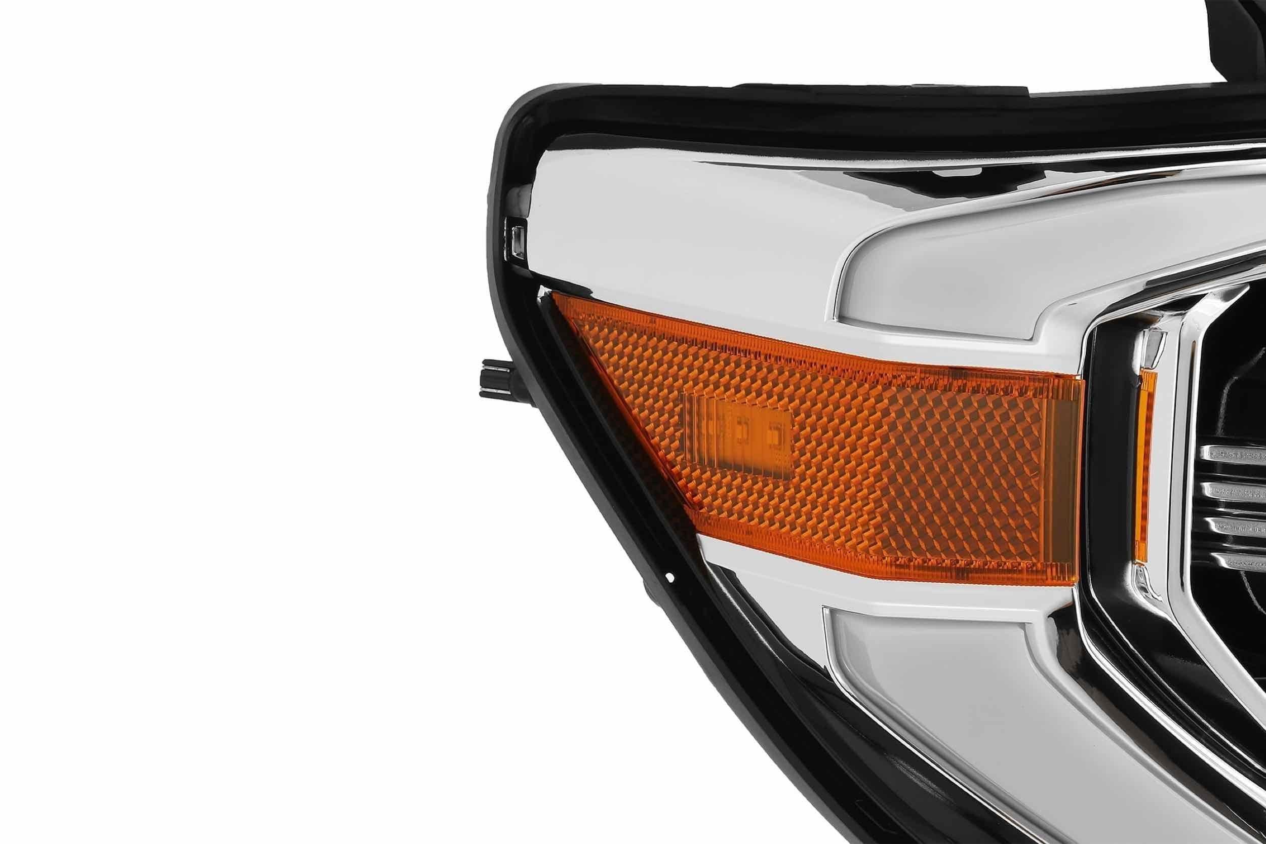 AlphaRex ARex Luxx LED Headlights: Toyota Tundra (07-13) - Black w/ Adj (Set) - 880776