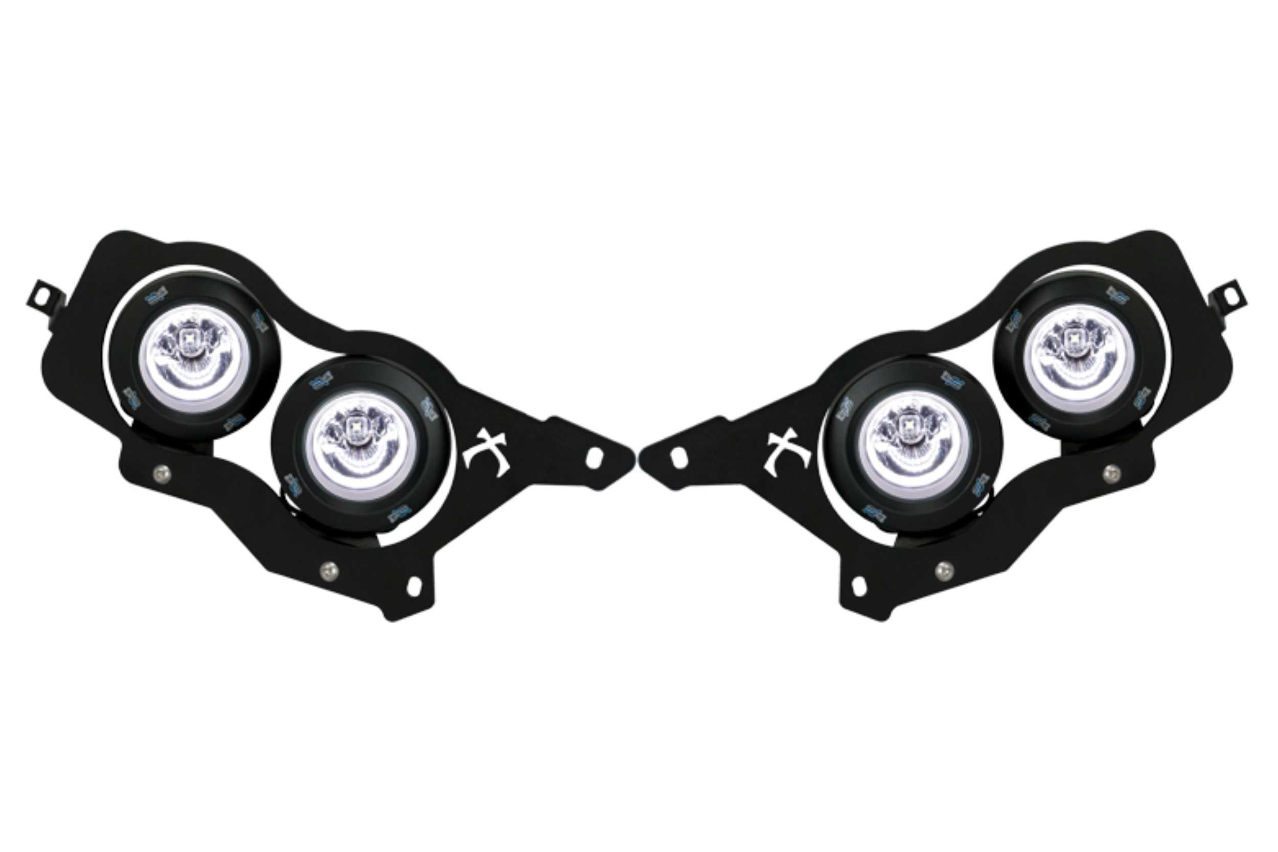 Vision X  LED Headlights: Polaris RZR (08-13) (4x XIL-OPRH110 / Brackets / Wiring) (Universal) - XIL-OEHL08RZR900OP