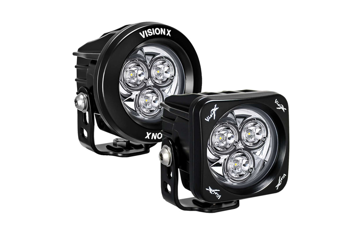 Vision X  CG2 Cannon Pod: (4.7" / Round / 1 LED / 40W / DT Connector) (Universal) - CG2-CPZ110
