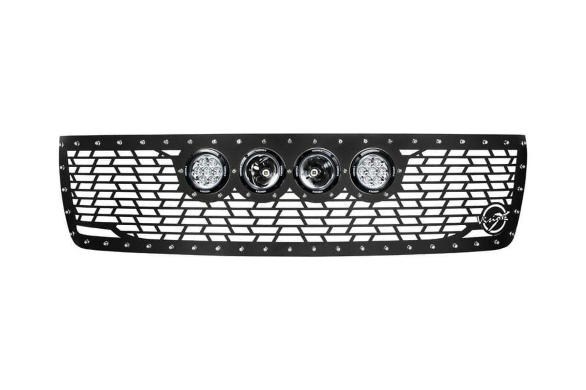 Vision X  Grille LED System: Silverado HD (11-14) (Cannon CG2) (GM Silverado HD (11-14)) - XIL-OEGC11CHDCG2