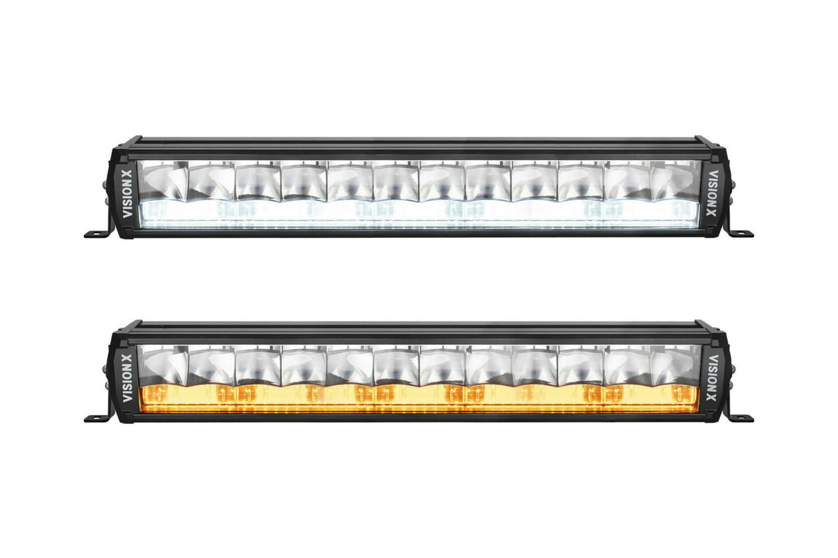 Vision X  Shocker LED Light Bar: 11.97" (Amber Photon Light Pipe / With Harness / Race Version) (Universal) - SHK-BV6WRA