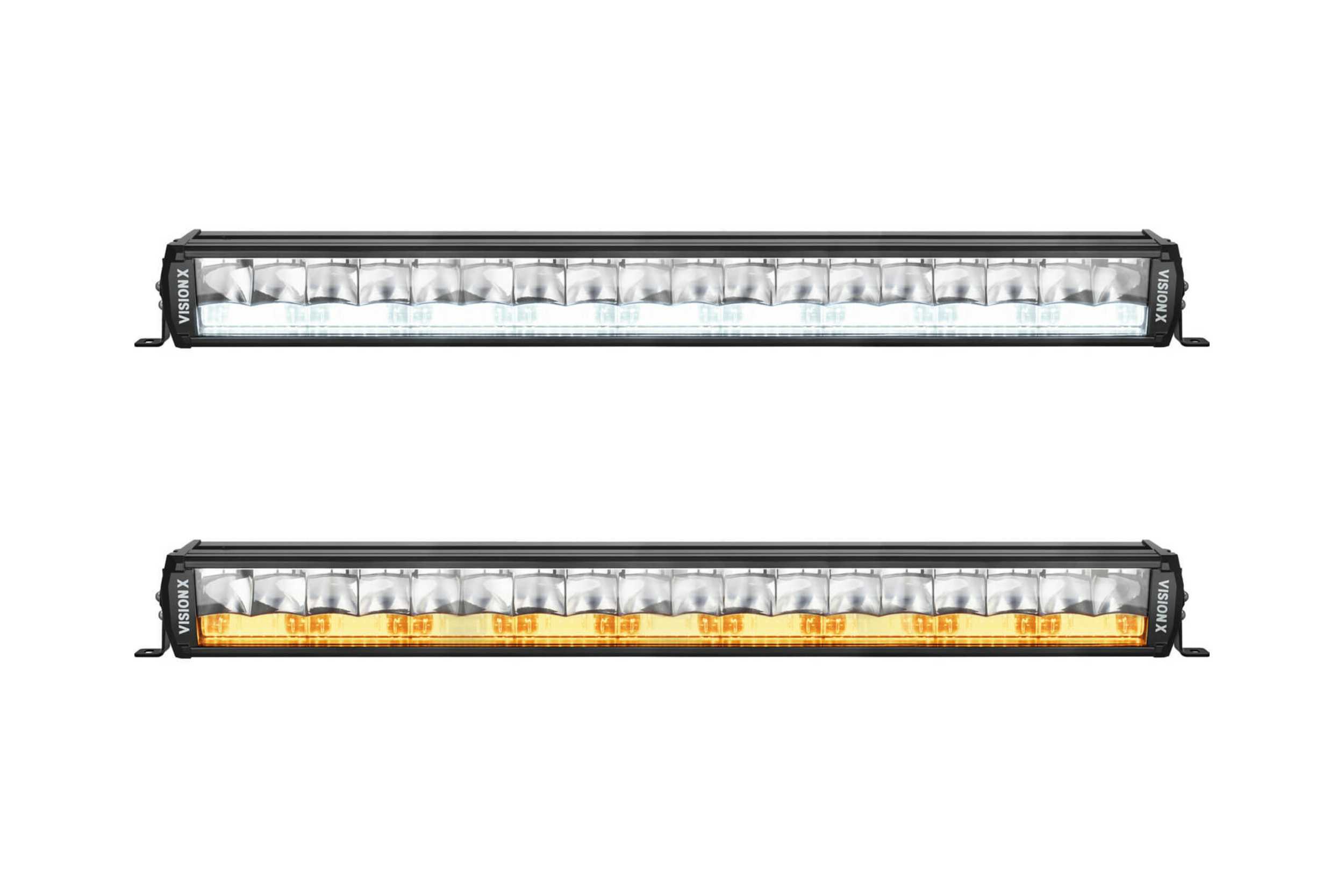 Vision X  Shocker LED Light Bar: 40" (White Photon Light Pipe / With Harness) (Universal) - SHK-BV24WPW