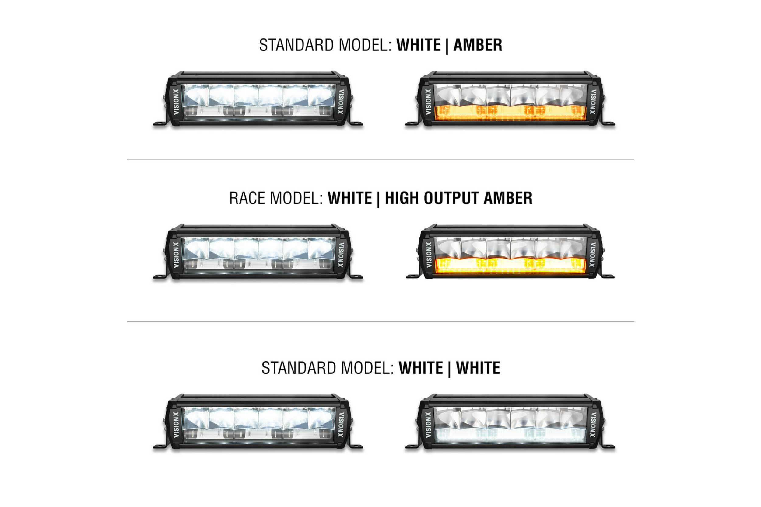 Vision X  Shocker LED Light Bar: 40" (White Photon Light Pipe / With Harness) (Universal) - SHK-BV24WPW