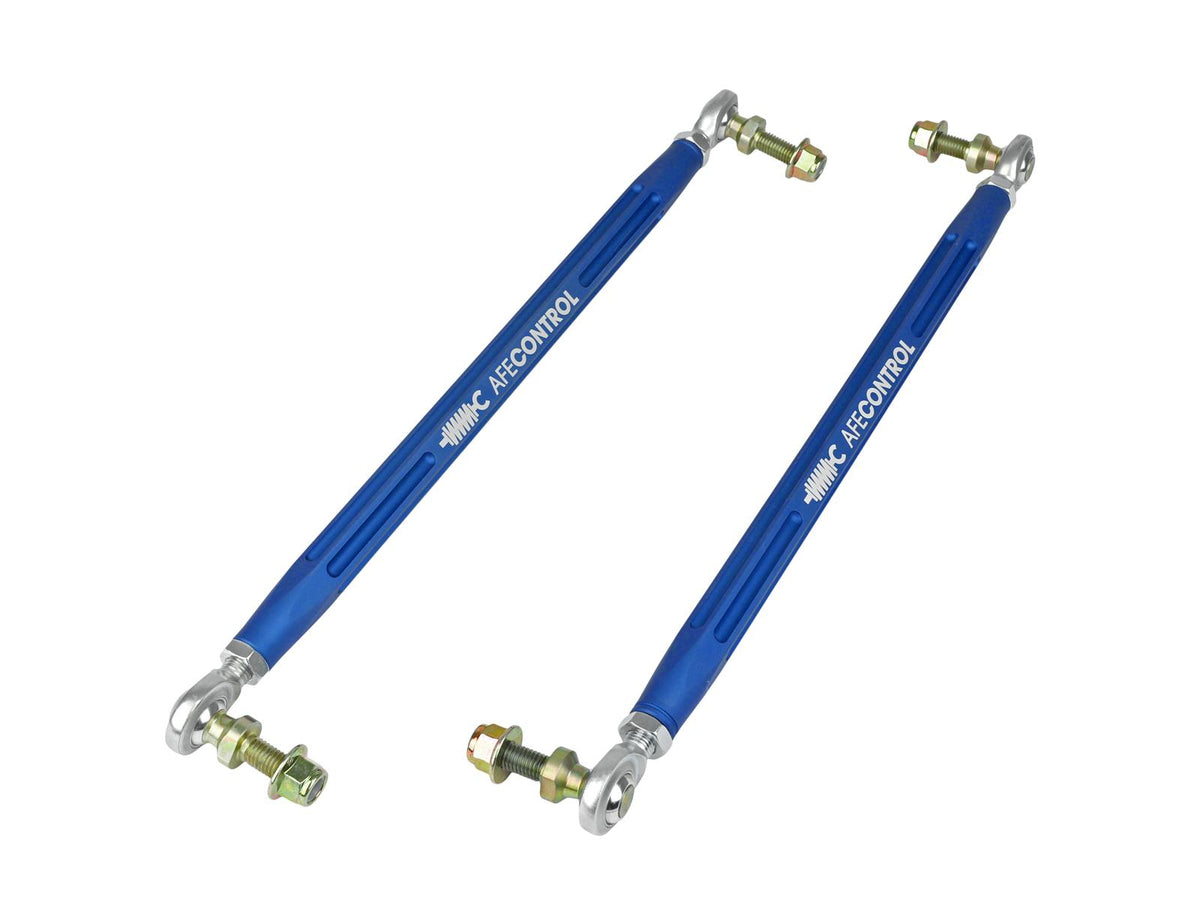 aFe CONTROL Front End Link Set Blue (2020-2021 GR Supra, GR Supra, GR Supra) - 442-721001FL