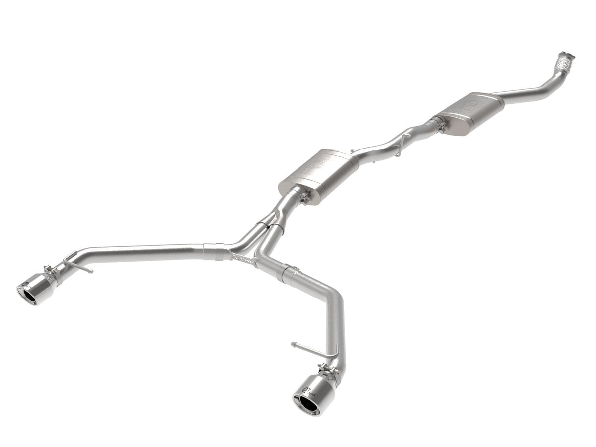 AFE MACH Force-Xp Cat-Back Exhaust System w/ Polished Tip (2013-2016 allroad) - 49-36438-P