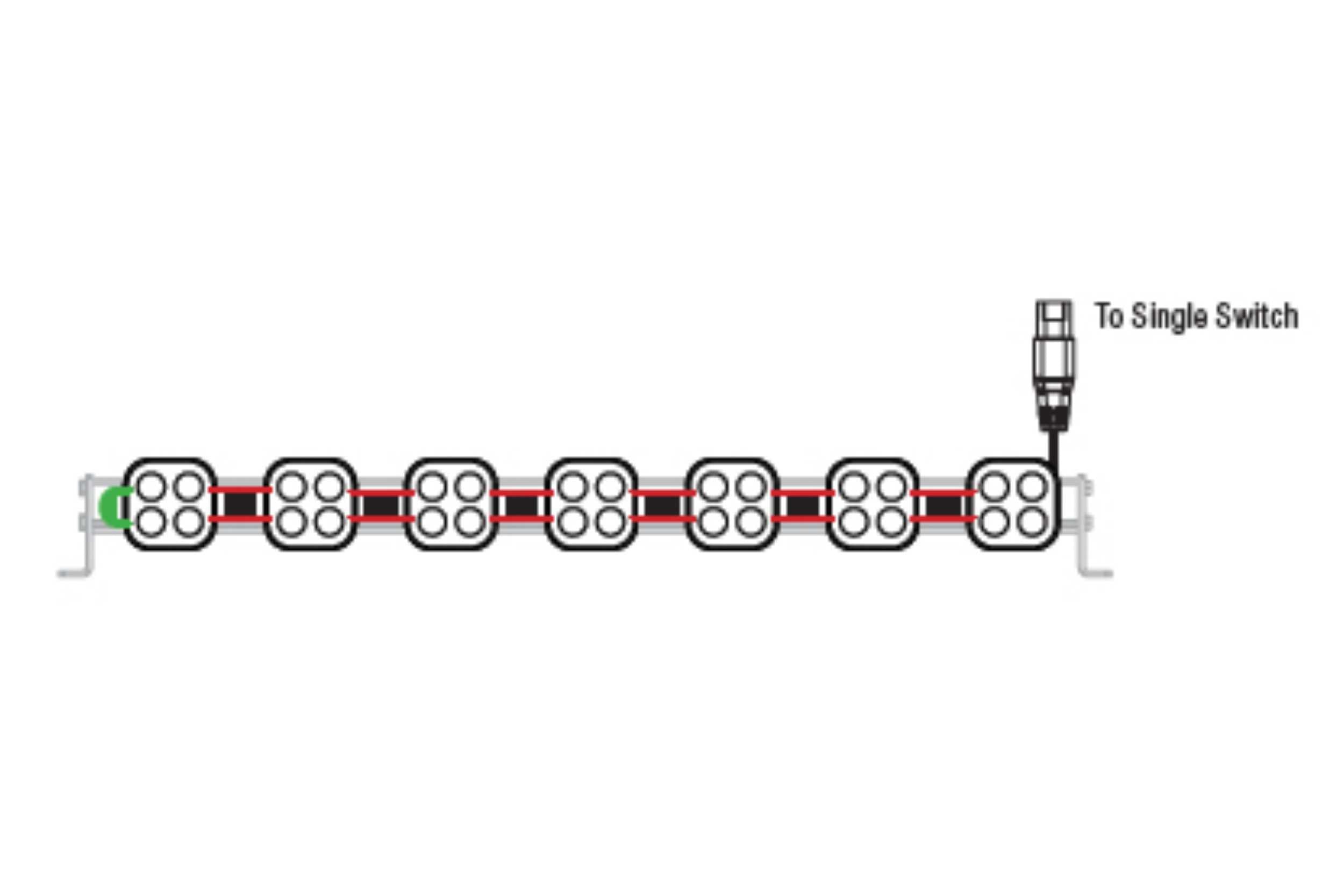 Vision X  Unite Pod: 4-LED 12W (WHITE / FLOOD) (Universal) - VXU-S440