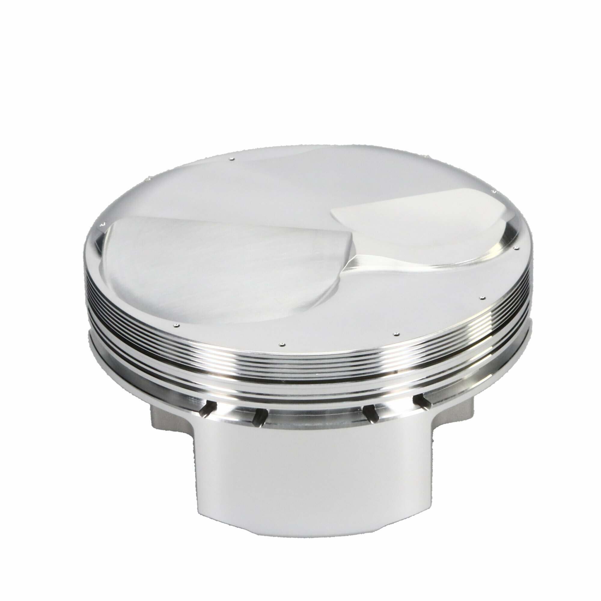 JE Pistons Piston Single, 2618, Dome, 4.600 Bore, 1.120 CD, 0.990 Pin Dia, Set of 1. (Chevrolet BBC SR20) - 377886S