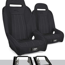 PRP GT3 Suspension Seats Kit for Can-Am Maverick X3 (Pair) - Black