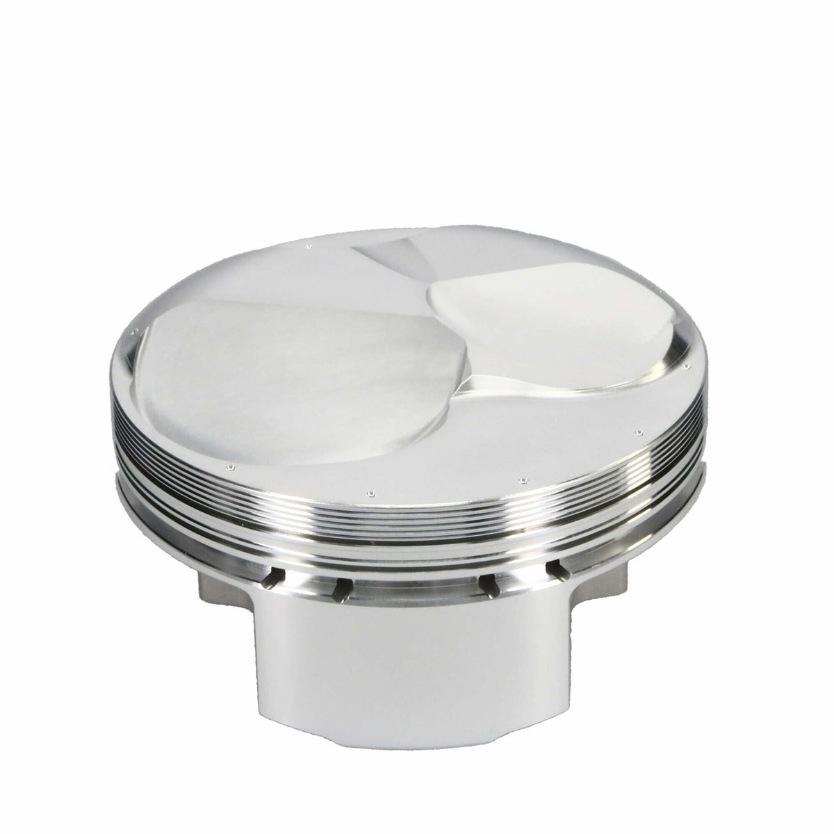 JE Pistons Piston Single, 2618, Dome, 4.600 Bore, 1.120 CD, 0.990 Pin Dia, Set of 1. (Chevrolet BBC SR20) - 377907S