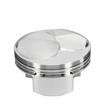JE Pistons Piston Set, 2618, Dome, 4.600 Bore, 1.120 CD, 0.990 Pin Dia, Set of 8. (Chevrolet BBC SR20) - 377907