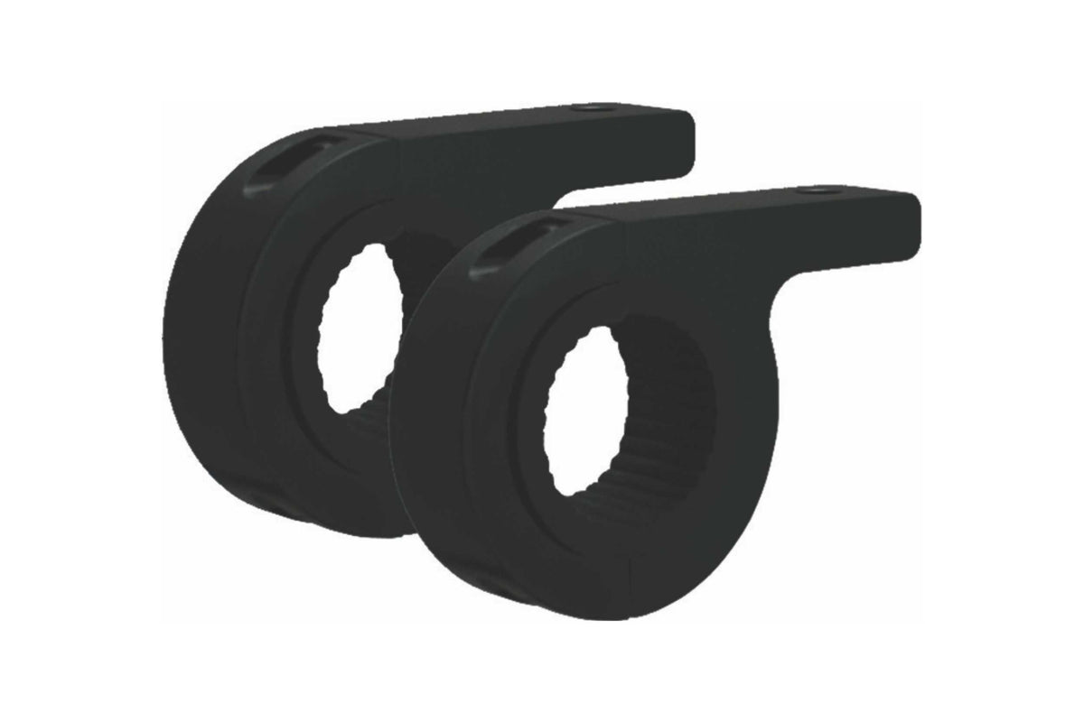 Vision X  Mounts: (Set / Black / M8 Mounting Bolt / .75" Tube Clamp) (Universal) - XIL-C075