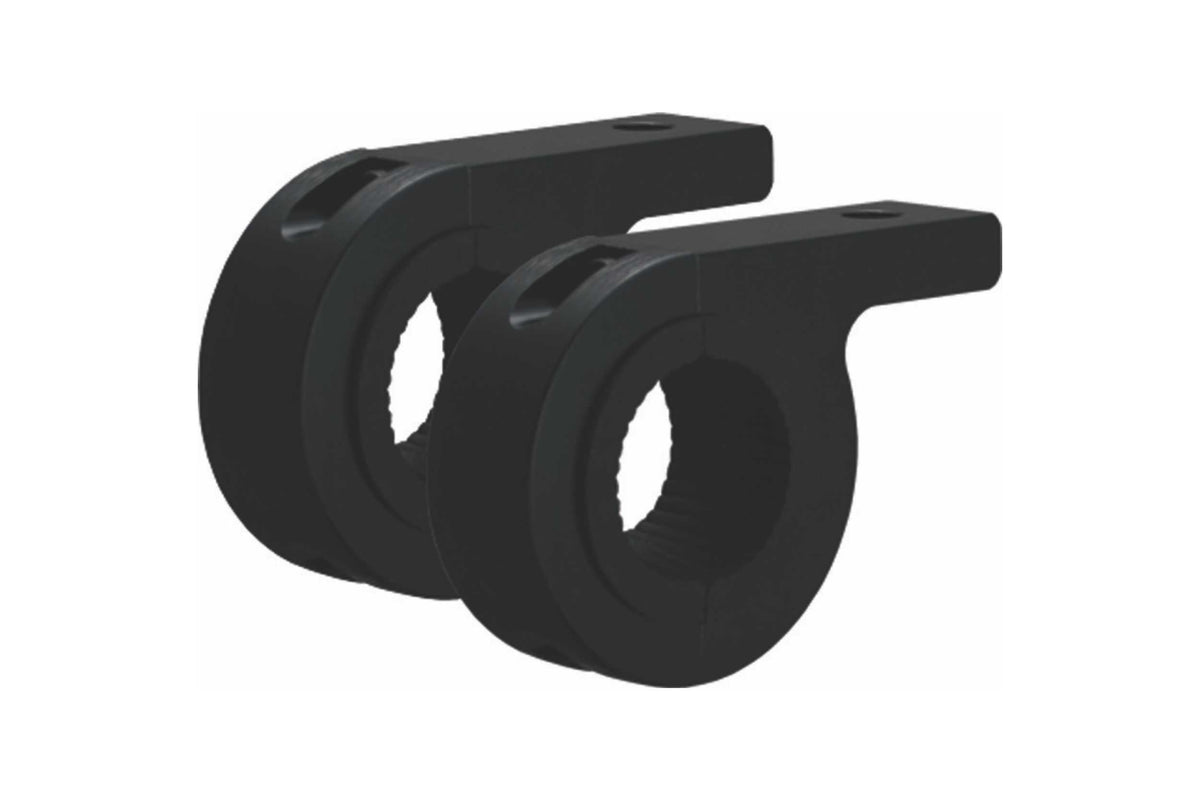 Vision X  Mounts: (Set / Black / M8 Mounting Bolt / .75" Tube Clamp) (Universal) - XIL-C075