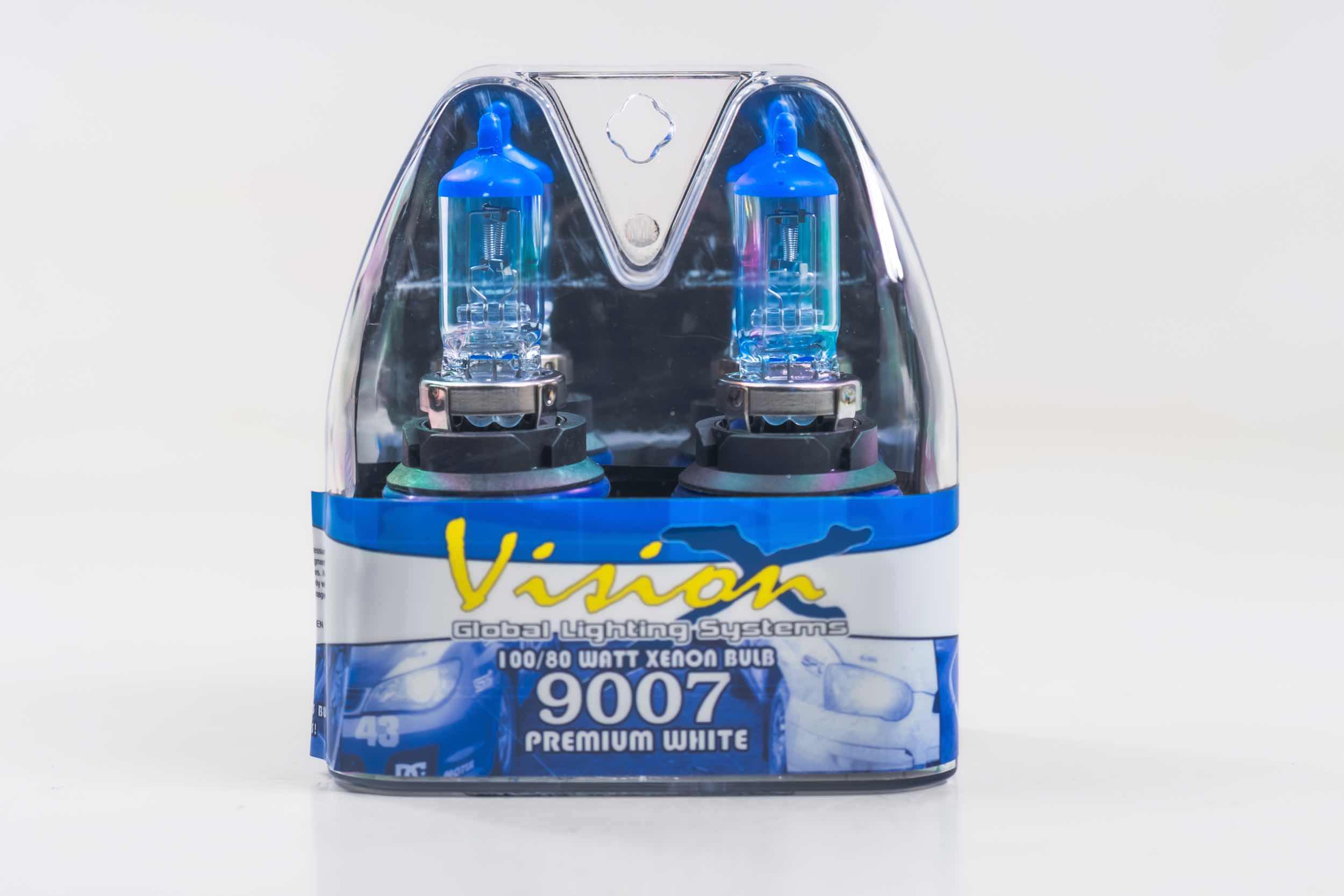 Vision X  Superwhite Halogen: 9007 (45/65W / HI-LOW / DOT Approved)(Set) (Universal) - VX-D9007