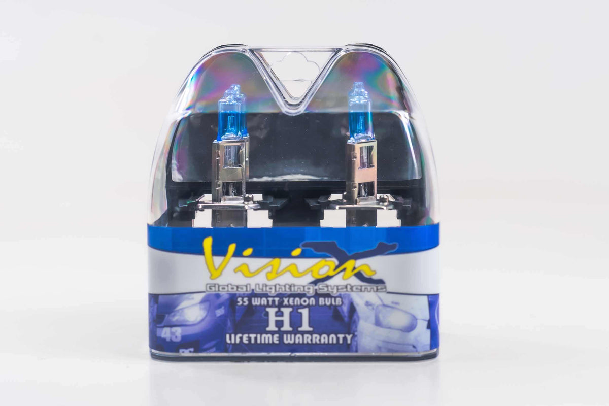 Vision X  Superwhite Halogen: H1 (55W / DOT Approved)(Set) (Universal) - VX-DH1