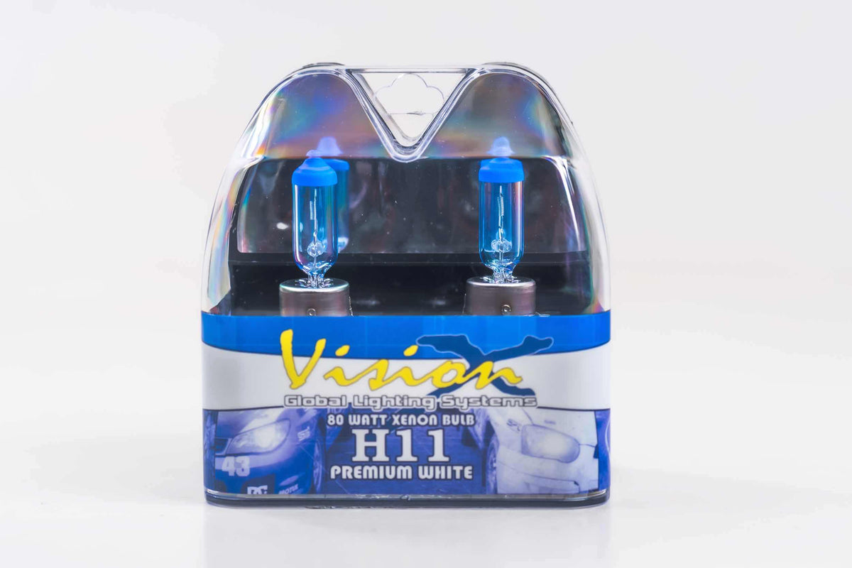 Vision X  Superwhite Halogen: H11 (80W)(Set) (Universal) - VX-HH11